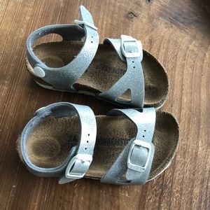 Toddler glitter Birkenstock
